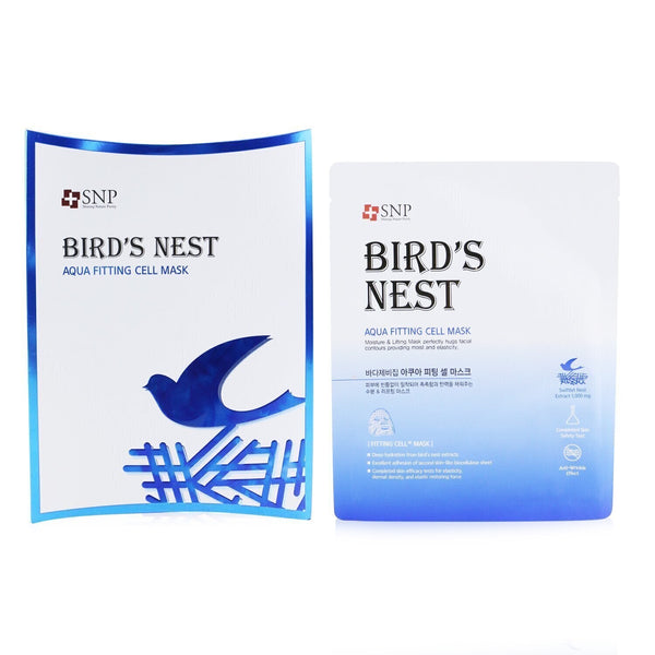 SNP Bird's Nest Aqua Fitting Cell Mask  10x25ml/0.84oz
