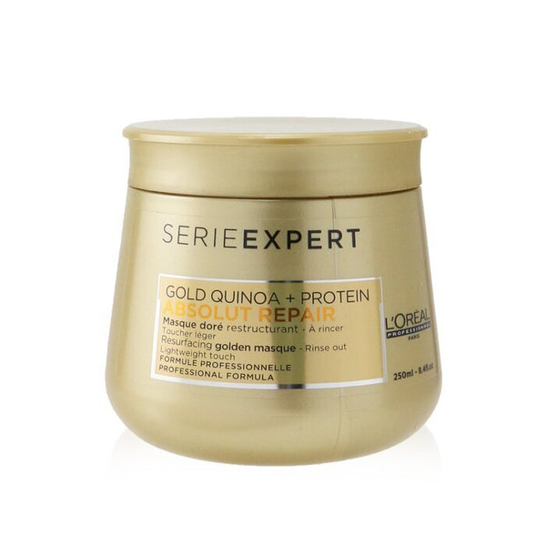 L'Oreal Professionnel Serie Expert - Absolut Repair Gold Quinoa + Protein Resurfacing Golden Masque (Lightweight Touch) 250ml/8.4oz