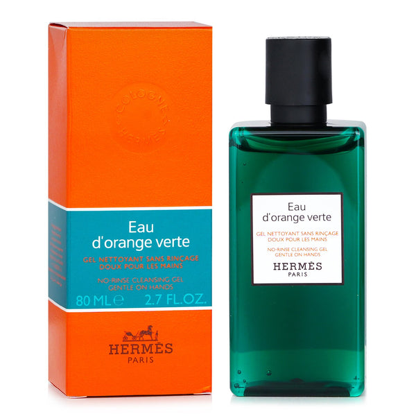 Hermes Eau D'Orange Verte No-Rinse Cleansing Gel - Gentle On Hands  80ml/2.7oz