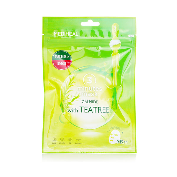 Mediheal 3 Minutes Mask Calmide with Tea Tree (Japan Version)  7pcs