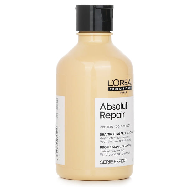 L'Oreal Professionnel Serie Expert - Absolut Repair Protein + Gold Quinoa Instant Resurfacing Shampoo  300ml/10.1oz