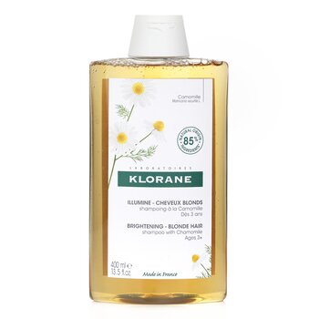 Klorane Shampoo With Chamomile (Brightening Blonde Hair)  400ml/13.5oz