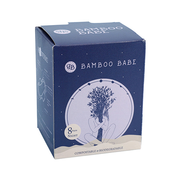 Bamboo Babe Night Pads x 8 Pack