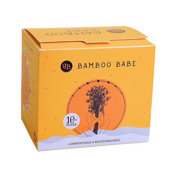 Bamboo Babe Super Pads x 10 Pack